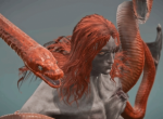 《艾尔登法环》梅瑟莫建模视频 恐怖大蛇穿透身体！